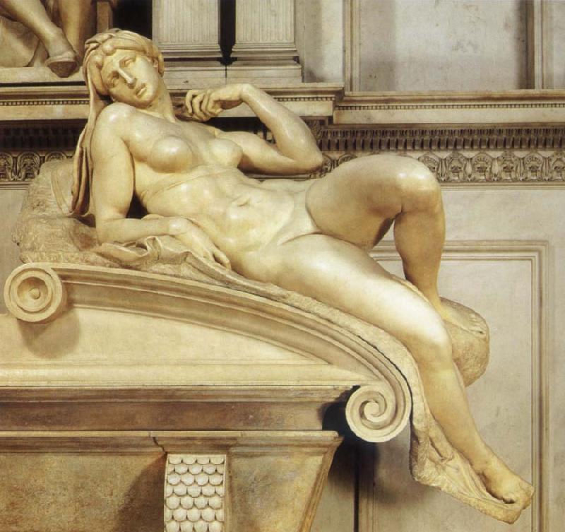 Michelangelo Buonarroti Dawn oil painting picture